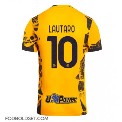 Inter Milan Lautaro Martinez #10 Tredjetrøje 2024-25 Kortærmet Inter Milan Lautaro Martinez #10 Tredjetrøje 2024-25 Kortærmet